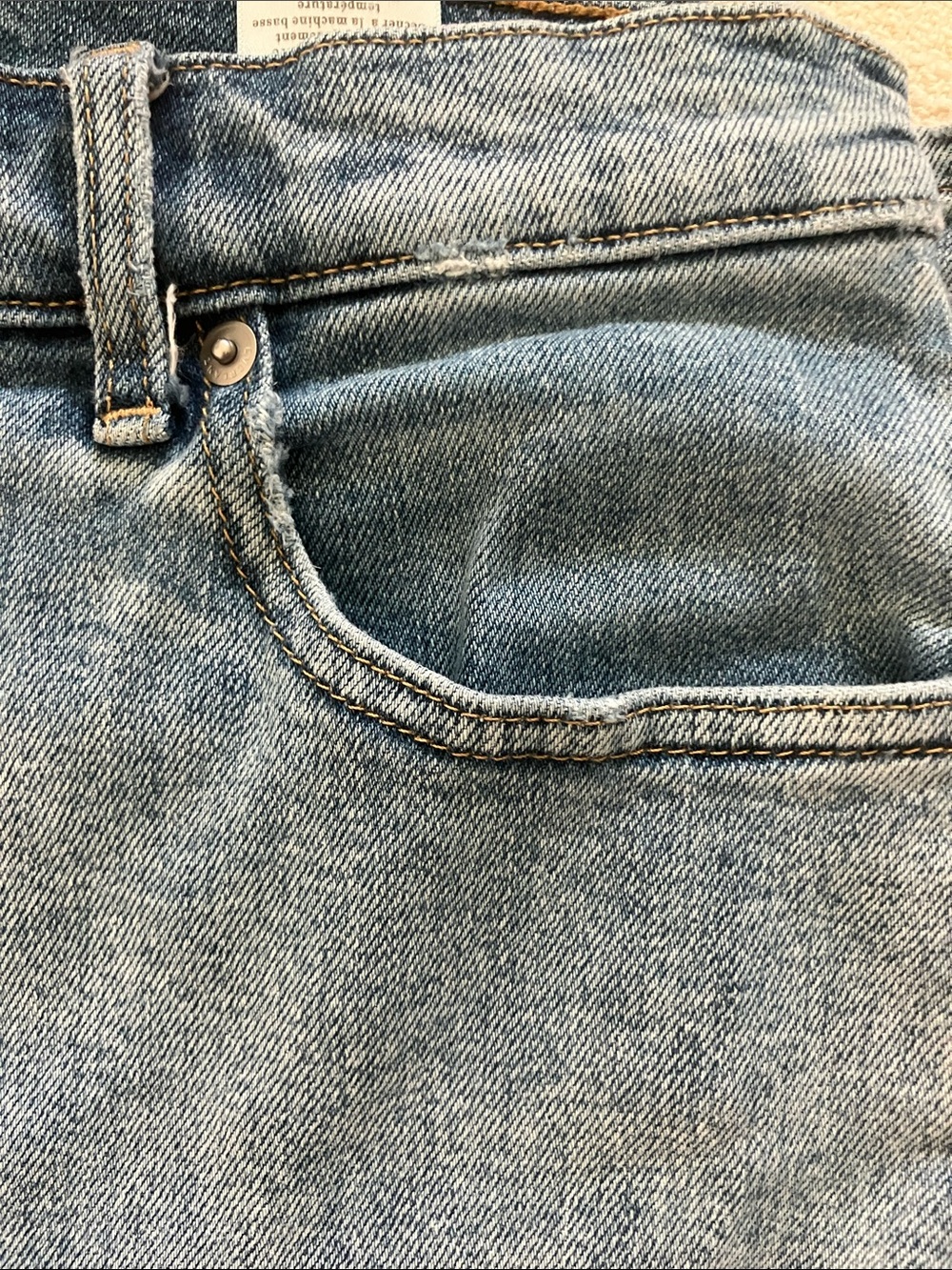 Everlane Women’s Way High Sailor jean in light wash, size 30R - Picture 7 of 7